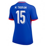 Frankreich Marcus Thuram #15 Fußballbekleidung Heimtrikot Damen EM 2024 Kurzarm